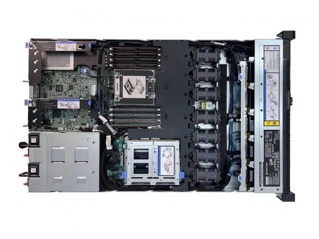 Alt view image 3 of 3 - Lenovo ThinkSystem SR635, EPYC 7742 64-Core CPU, 384GB 2666MHz Memory, 2x Trays, Rails