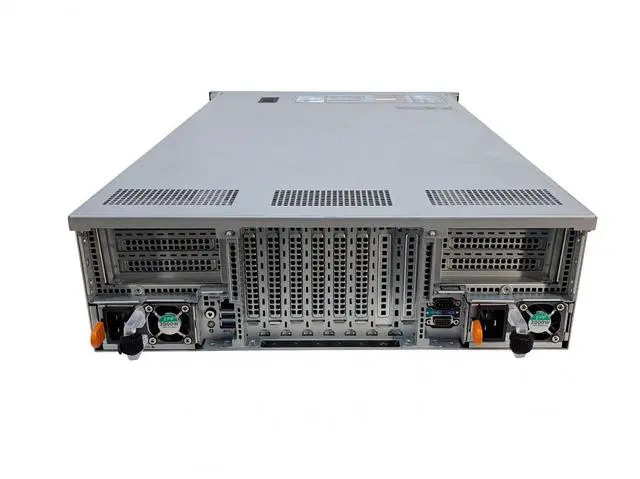 Alt view image 2 of 3 - Dell R940 8SFF 3U Server, 4x Xeon Gold 6252 2.1GHz 24-Core CPU, 512GB Memory, PERC H740p, 4x 7.68TB SSD, 2x 25GbE SFP28, Rails
