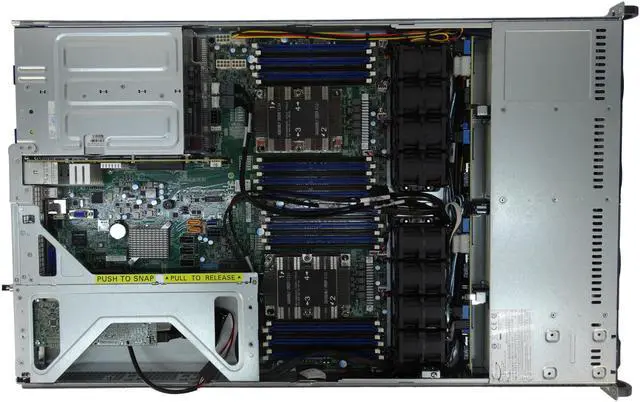 Alt view image 3 of 3 - Supermicro SYS-6019U-TN4R4T 4x LFF NVMe, 2x Xeon Gold 6148 2.4GHz 20-Core CPU, 64GB  Memory, 9361-8i, 2x 16TB HDD, Rails