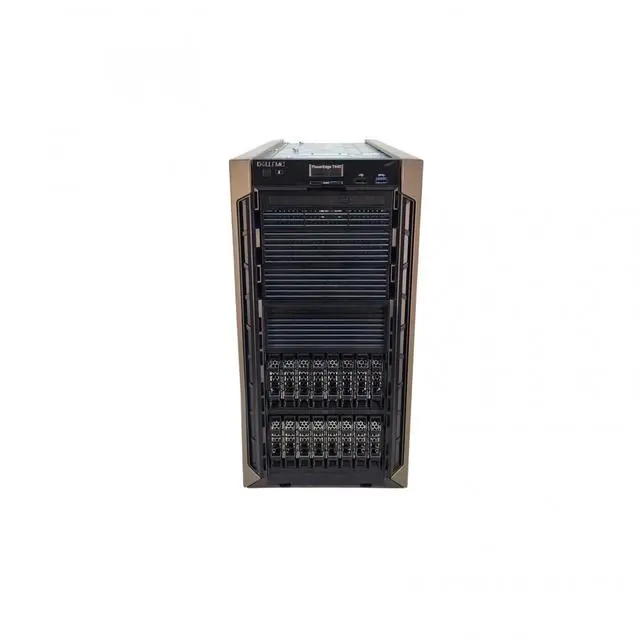 Main image of Dell EMC PowerEdge T440 16SFF, 2x Xeon Gold 6138 2.0GHz 20-Core CPU, 512GB  Memory, PERC H730p, 8x 300GB HDD, 2x 1GbE