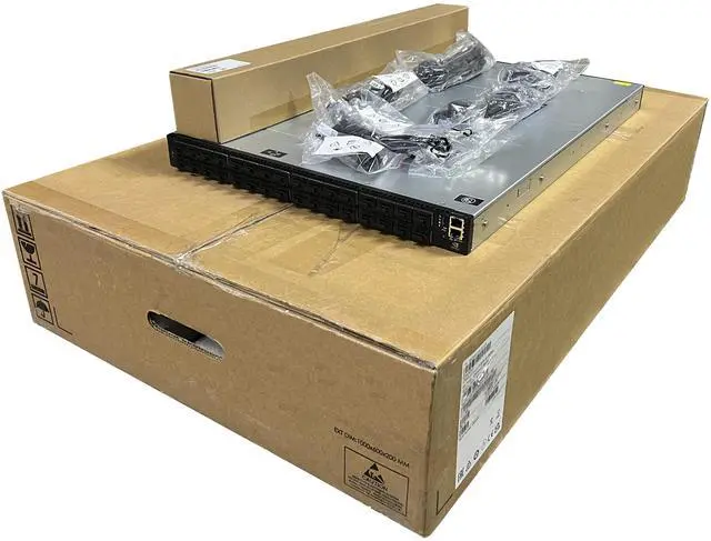 Alt view image 4 of 5 - NVIDIA Quantum-2 QM9700 64-Ports NDR, 32 OSFP Ports, Managed InfiniBand 1U Rackmount Switch, Connector-to-Power (C2P) Reverse Airflow