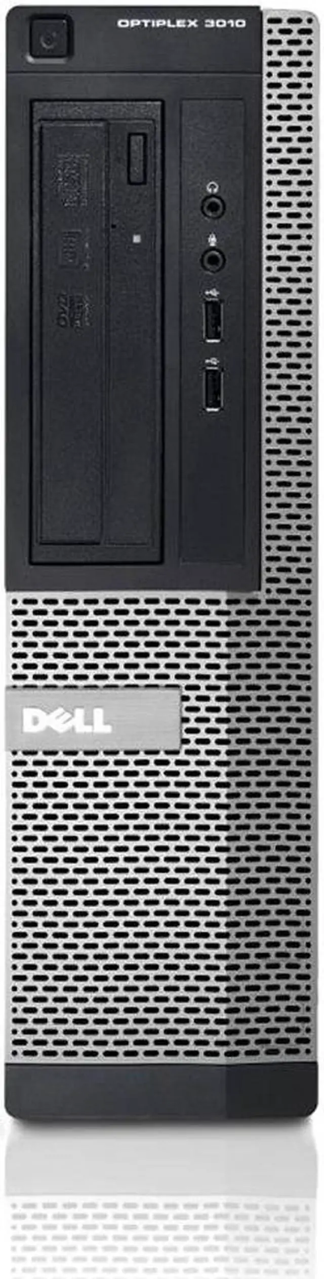 Main image of Dell Optiplex 3010 Desktop with Core i3-3220 3.3GHz Dual Core Processor, 4GB Memory, 500GB Hard Drive, Windows 7 Professional 64-bit installed, Keyboard and Mouse