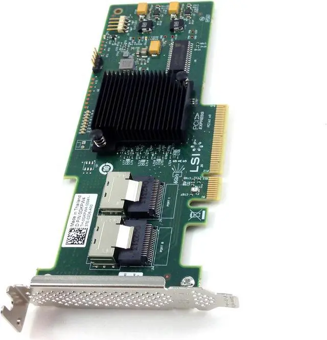 Main image of Dell LSI 9210-8I 8-Port 6GB/S PCI-E SAS/SATA Low Profile RAID Controller, 2 Mini-SAS SFF8087 Internal Connectors, GKPW4
