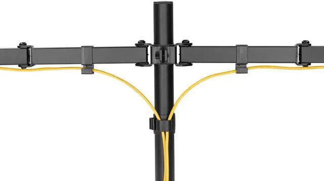 Alt view image 4 of 12 - Amer Networks, Inc 2EZCLAMP Tilting Dual Mount Clamp Base