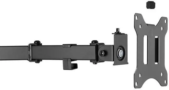 Alt view image 3 of 17 - Amer Networks 2EZSTAND | Dual Articulating Monitor Desk Mount | Supports 17 - 32" Monitors