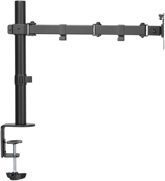 Alt view image 4 of 14 - Amer Mounts EZCLAMP | Single Monitor Economical Articulating Arm | Supports 17 - 32" Monitors