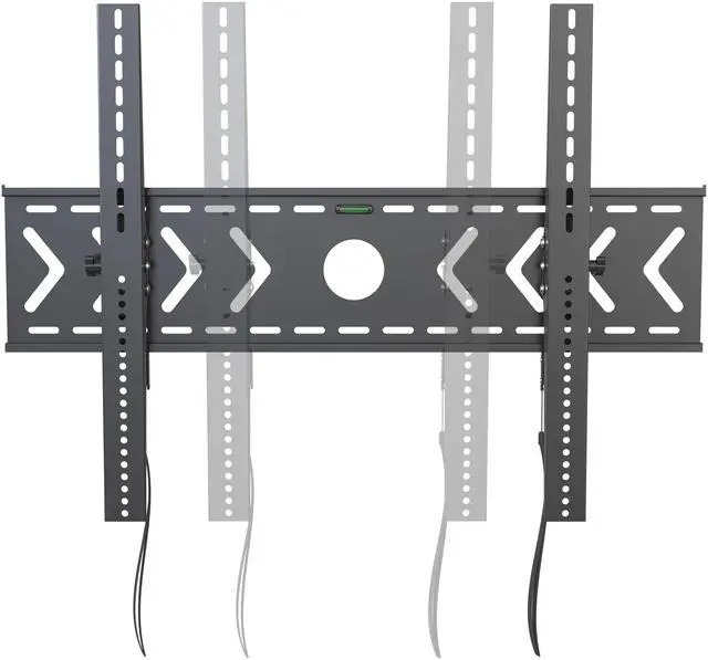 Alt view image 3 of 4 - Heavy Duty Low Profile Tilting Flat Panel Wall Mount, Max Panel Weight 100kg Designed for Most of 50-100 inch LED, LCD, OLED Flat Panels, Supports up to VESA 800x600mm BIGASSMOUNT100T Amer Mounts