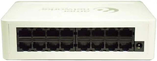 Alt view image 2 of 8 - Amer Networks SD16 10/100Mbps 16-Port Unmanaged Desktop Switch