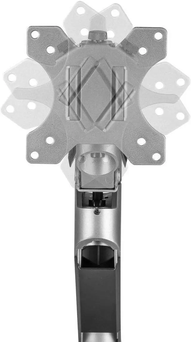 Alt view image 4 of 15 - Amer Mounts Heavy Duty Single Monitor Mount Articulating Arm