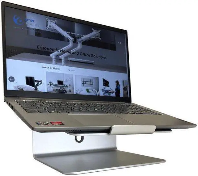 Alt view image 3 of 7 - Rotating Notebook/Laptop/Tablet Stand