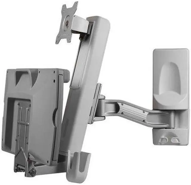 Alt view image 2 of 10 - Amer Networks, Inc Single Arm Wall Mount Workstation