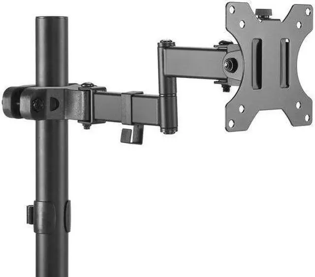 Alt view image 3 of 4 - Amer Mounts Full-Motion Pole Mount Monitor Arm
