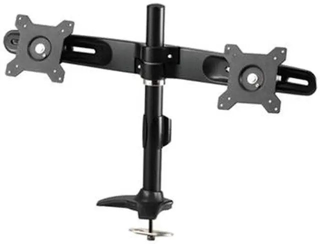 Main image of Amer Mounts Grommet Based Dual Monitor Mount for 15"-24" Displays