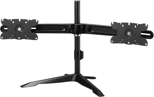 Alt view image 2 of 8 - Amer Mounts Dual Stand For Up To 32in Screens