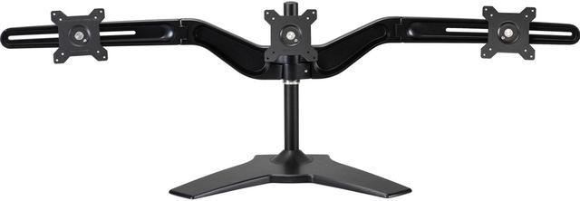Amer Mounts Stand Based Triple Monitor Mount for three 15