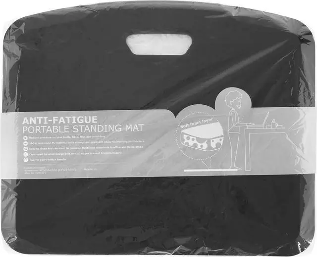 Alt view image 4 of 6 - Amer Mounts EZMAT2218 | Anti-Fatigue Portable Standing Mat | Polyurethane(PU) Foam