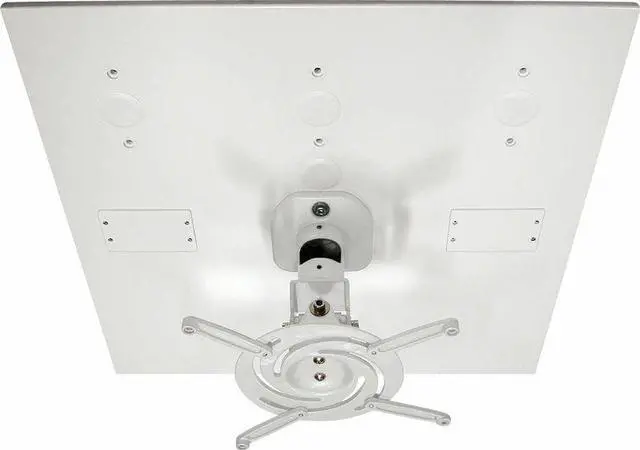 Main image of Amer Mounts Universal Drop Ceiling Projector Mount Replaces a 2'x2' Ceiling Tile - Holds up to 30 lbs