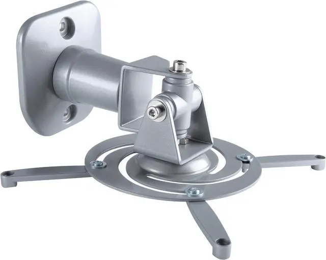 Alt view image 3 of 5 - Amer Mounts Universal Celing Projector Mount Supports Up To 30 lbs - Silver