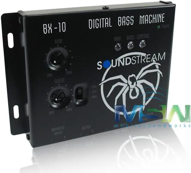 Alt view image 4 of 20 - Soundstream Digital Bass Processor BX-10