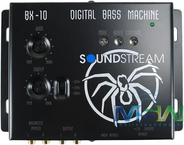 Alt view image 2 of 20 - Soundstream Digital Bass Processor BX-10