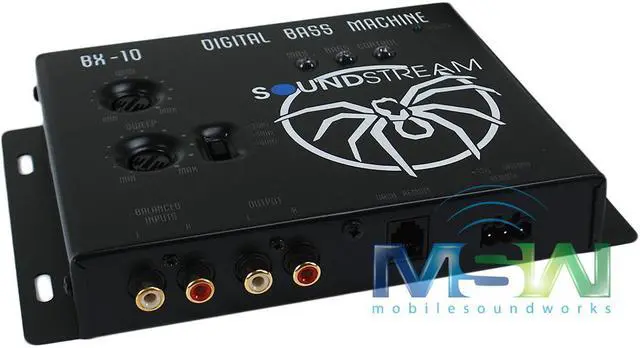 Alt view image 5 of 20 - Soundstream Digital Bass Processor BX-10