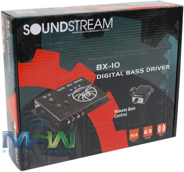 Alt view image 6 of 20 - Soundstream Digital Bass Processor BX-10