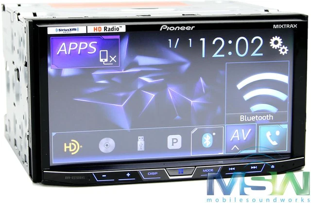 Alt view image 8 of 20 - Pioneer AVH-X5700BHS 7" Touch Screen DVD/CD Receiver with Bluetooth