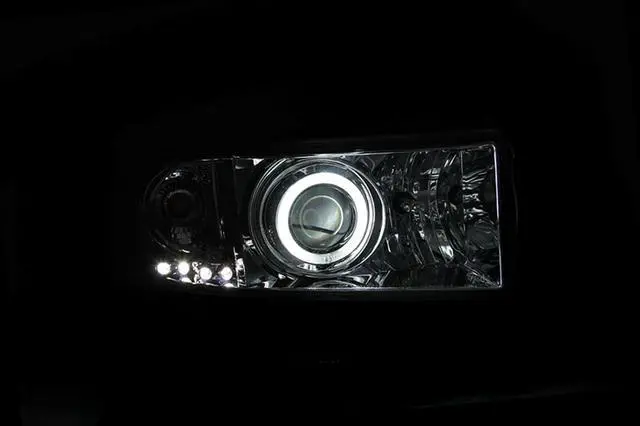 Alt view image 7 of 12 - Anzo USA Headlight Assembly Projector w/Halo
