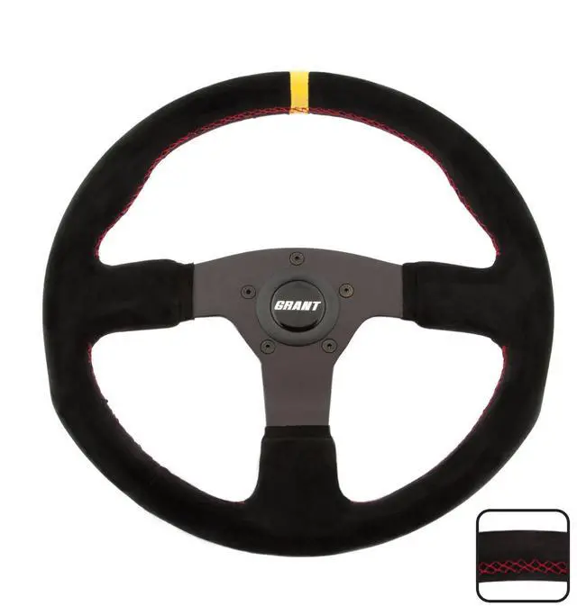 Main image of Grant 8547 Suede Series Steering Wheel
