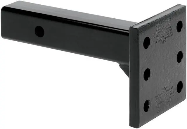 Alt view image 4 of 6 - 63056 Tow Ready Black Pintle Hook Receiver Hitch Mount 6,000 lbs.