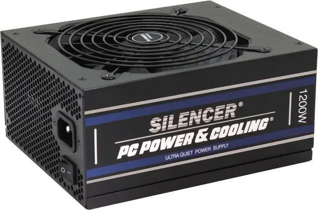 Main image of PC Power & Cooling Silencer Series 1200 Watt, 80 Plus Platinum, Fully-Modular, Active PFC, Ultra Quiet ATX PC Power Supply, 10 Year Warranty, FPS1200-A5M00