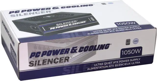 Alt view image 4 of 18 - PC Power & Cooling’s Silencer Series 1050 Watt, 80 Plus Platinum, Fully-Modular, Active PFC, Ultra Quiet ATX PC Power Supply, 10 Year Warranty, FPS1050-A5M00