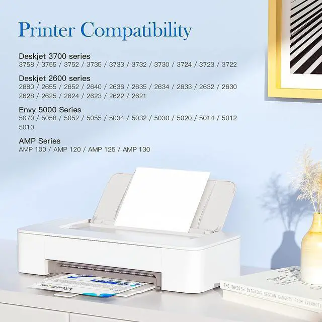 Alt view image 2 of 6 - Valuetoner Remanufactured Ink Cartridges Replacement  65XL Ink Cartridge Combo Pack 65 XL for Envy 5055 5052 5058 DeskJet 3755 2655 3720 3722 3723 3752 3758 2652 2624(1 Black, 1 Color)