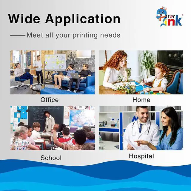Alt view image 6 of 6 - LC401XL Ink Cartridges  Printer, Replacement  LC401 LC-401 401xl (BK/C/M/Y) Compatible with Brother MFC-J1010DW MFC-J1012DW MFC-J1170DW Printer(4-Pack)