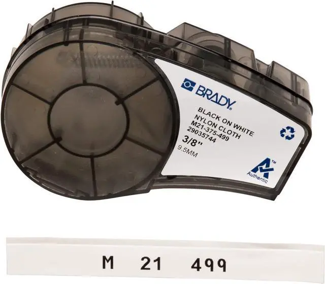 Alt view image 5 of 6 - Brady Authentic Multi-Purpose Nylon Label Bundle for Wire Marking and Lab Labeling (0.5" and 0.375" Widths)