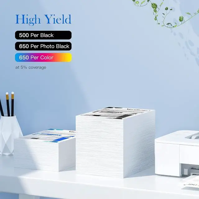 Alt view image 5 of 7 - Valuetoner Remanufactured Ink Cartridge Replacement  410XL 410 XL T410XL for Expression XP-7100 XP-530 XP-630 XP640 XP-830 XP635 Printer (Black, Cyan, Magenta, Yellow, Photo Black, 5 Pack)