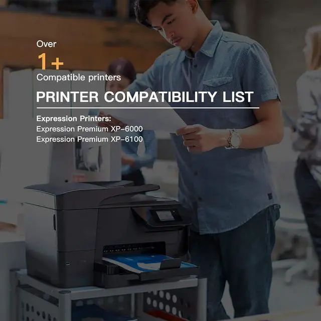 Alt view image 7 of 7 - E-Z Ink (TM Remanufactured Ink Cartridge Replacement  302XL 302 T302XL T302 to use with Expression Premium XP-6000 XP6000 XP-6100 Printer (5 Pack)