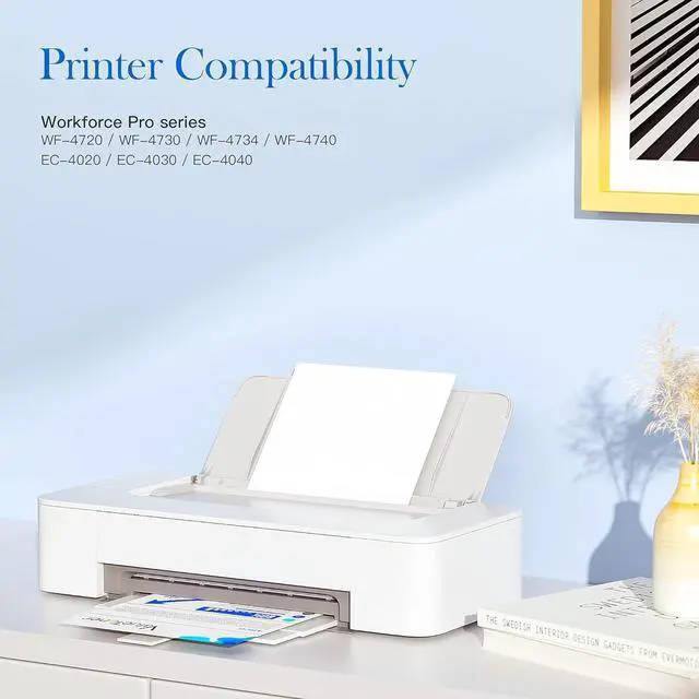 Alt view image 2 of 7 - Valuetoner Remanufactured Ink Cartridge Replacement  802XL 802 XL T802XL T802 XL to use with Workforce Pro WF-4720 WF-4730 WF-4734 WF-4740 EC-4020 EC-4030 EC-4040 Printer (4 Pack)