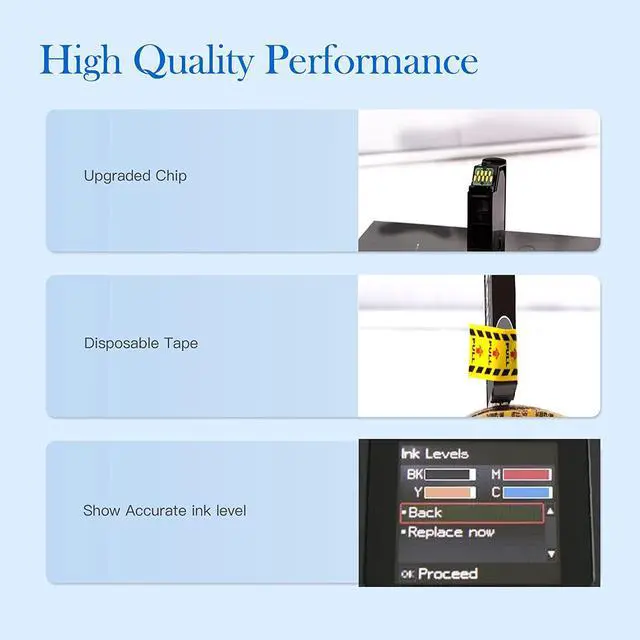 Alt view image 7 of 7 - Valuetoner Remanufactured Ink Cartridge Replacement  802XL 802 XL T802XL T802 XL to use with Workforce Pro WF-4720 WF-4730 WF-4734 WF-4740 EC-4020 EC-4030 EC-4040 Printer (4 Pack)