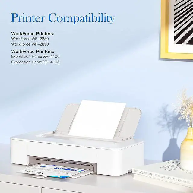 Alt view image 2 of 7 - Valuetoner 212XL 212 XL Remanufactured Ink Cartridge Replacement  212XL T212 XL to use with Epson XP-4100 XP-4105 Workforce WF-2830 WF-2850 Printer (1 Black, 1 Cyan, 1 Magenta, 1 Yellow)