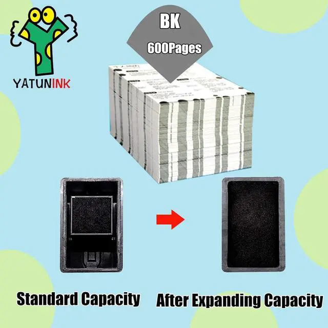 Alt view image 2 of 7 - YATUNINK Remanufactured Ink Cartridge Replacement for Canon PG-245XL Black PG-245 245XL PG-243 Black Ink Cartridge for Canon Pixma MG2920 MG2922 MG2924 MG2420 MG2522 MX490 MX492 Printer (2 Black)