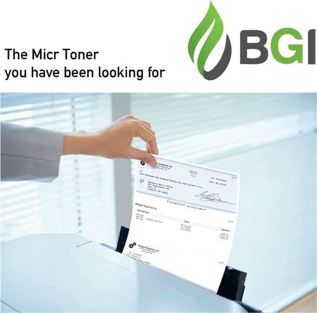 Alt view image 4 of 5 - Be Green Ink Compatible Replacement Black MICR Toner Cartridge  M402 M426 M402dn M402n M402dw MFP M426fdn M426fdw - CF226A 26A Black Toner (MICR)