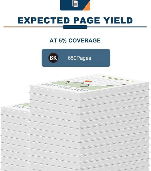 Alt view image 3 of 6 - Ankink 67XL Ink Cartridge Black Replacement  Ink 67 XL HP67 Combo Deskjet 2700 2700e 2752 2752e 2742e 2755 2755e 4100 4100e 4152e 4155 4155e Envy 6000 6055e 6055 6400 6455e Printer HP67XL Blk