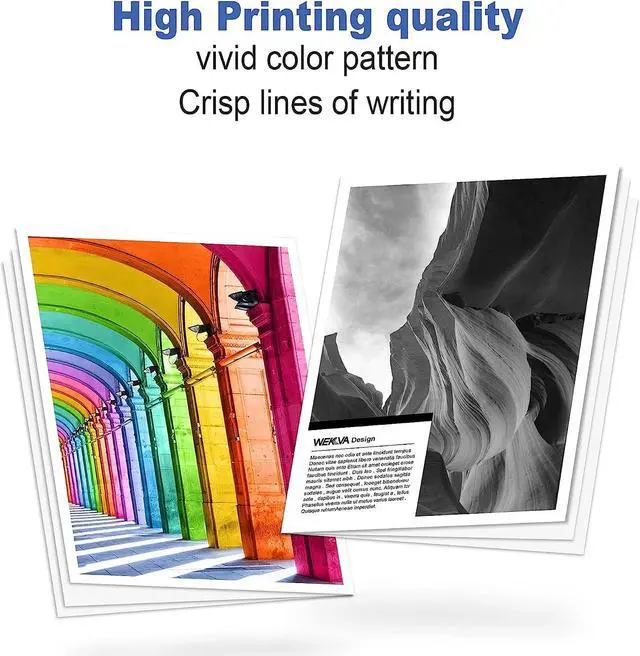 Alt view image 4 of 5 - 702XL Ink Cartridges Combo Pack Remanufactured Replacement for Epson 702 Ink Cartridges 702XL T702XL T702 Use with Workforce Pro WF-3720 WF-3733 WF-3730 Printer (1 Black, 1 Cyan, 1 Magenta, 1 Yellow)