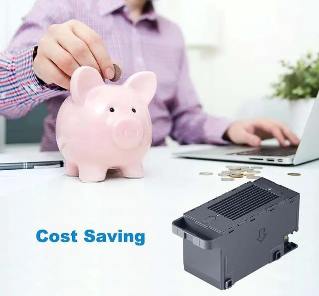 Alt view image 5 of 6 - Poschink PXMB9/C9345 Ink Maintenance Box Tank (C12C934591) for ET-8550 WF-7840 WF-7820 WF-7310 ET-8500 ET-16600 ET-5850 ET-5800 EC-C7000 ET-16650 ST-C8090 ET-5880 ST-C8000 Printers