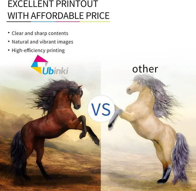 Alt view image 3 of 7 - Ubinki 63XL Ink Cartridge Black Color Combo 3-Pack Replacement  63 HP63XL 63xl HP63xl Ink for OfficeJet 3830 4650 4655 5200 5255 5258 Envy 4520 4512 4516 DeskJet 1112 1110 3630 3632 3634 Printer