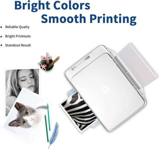 Alt view image 4 of 6 - Relcolor Replacement  Ink Cartridge 65 65XL HP65 XL Black Combo for Envy 5000 5055 5052 5014 DeskJet 3755 3700 3772 3752 2622 2652 2600 Printer, HP65XL