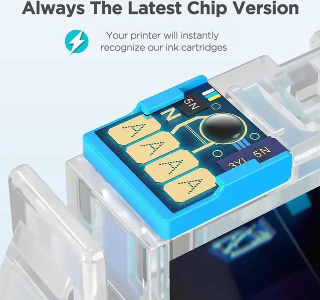 Alt view image 5 of 7 - Yocare 564XL High-Yield Ink Cartridges (5-Pack), Replacement  564 Combo Pack, Compatible Photosmart 5520 6520 7510 7520 DeskJet 3520 Premium C309A C410A Printer (2BK/C/M/Y)