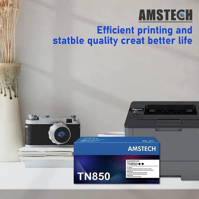 Alt view image 4 of 6 - TN850 TN 850 TN-850 High Yield Toner Cartridge 2 Pack Compatible Replacement for Brother TN850 TN820 HL-L6200DW MFC-L5850DW MFC-L5700DW L5900DW HL-L5200DW MFC-L5900DW MFC-L6800DW Printer Black
