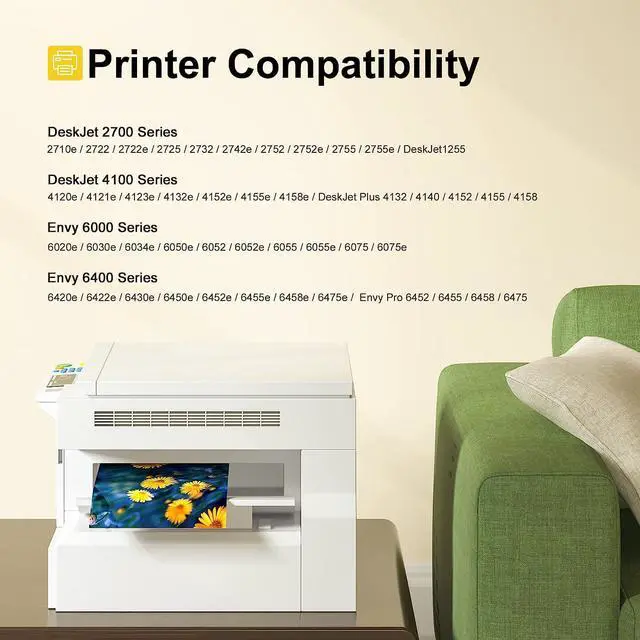 Alt view image 3 of 7 - 67XL Black Ink Cartridges High Yield Replacement  67 Ink 67XL for Envy 6055e 6055 6052 6075 Envy Pro 6455 6455e 6475 6452 6458 DeskJet 2755e 2755 4052 4155 Printer (3 Black)